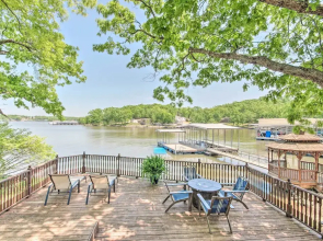 Private Dock: Home on Lake of the Ozarks