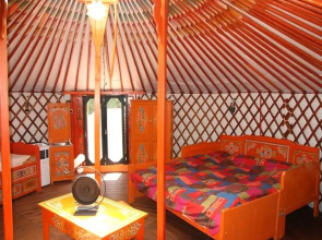 Superb Yurt of Mongolian Tradition in Provence