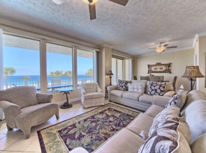 Beautiful Beachfront Condo with Pool View - Unit 0203 by RedAwning