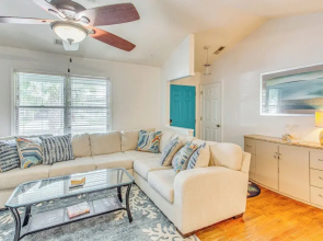 3 Mi to Ocean: Home w/ Deck in Little River!