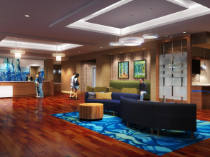 SpringHill Suites Orlando at FLAMINGO CROSSINGS® Town Center/Western Entrance