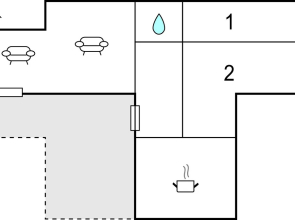 Amazing Home in Listerby With 2 Bedrooms and Internet