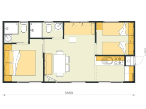 Mobile Homes in Camping Lanterna
