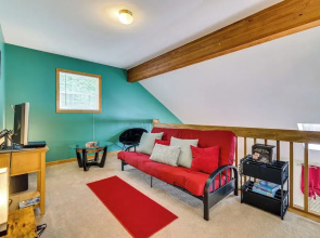 Deck & Screened Porch: Pocono Lake Vacation Rental