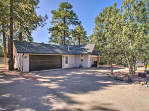 Peaceful Deck + Fire Pit: Payson Home!