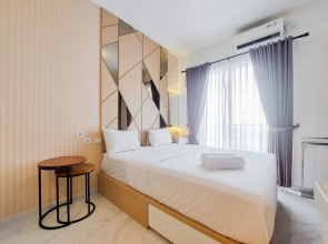 Homey And Cozy Studio Sky House Bsd Apartment Near Aeon