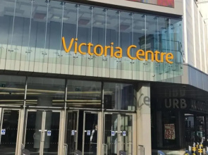 Snooozz - in the heart of Nottingham City Centre - in Victoria Centre Shopping Centre on Milton Street - Your own private Apartment next to the Hilton with full Kitchen and Television Lounge, plus Restaurants, Shops and Supermarket all onsite