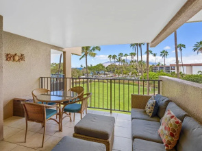 Kamaole Sands 10-307, Ocean View, Large Lanai, Twin Murphy Beds, Split-ac, Wi-fi
