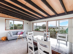 Couches, Bar Table & Kawau View