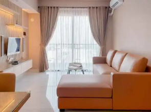 Spacious and Good Place 3BR Sky House BSD Apartment By Travelio
