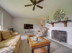 Centrally Located Brevard Home w/ Deck & Fire Pit!