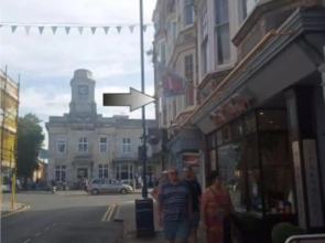 Private apartment. Aberystwyth Town Centre.