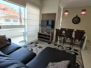 novo e aconchegante apartamento a 85 metros da praia de bombinhas