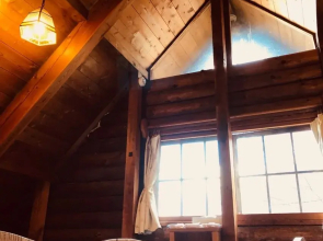 Log Home Pension Wood Inn