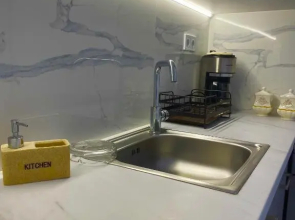 Haris white apartment