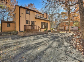 Poconos Vacation Rental w/ Pool Access & Hot Tub!