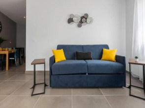 LOC TROTTEUR LE GRAPHITE T2 Grand confort Terrasse