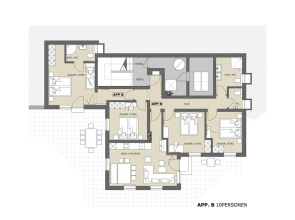 Luxurious Apartment With Terrace