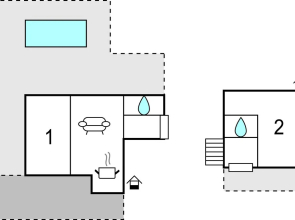 Amazing Apartment in Jadranovo With Outdoor Swimming Pool, Wifi and 2 Bedrooms