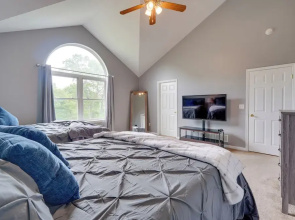 1 Mi to Lakes: Family Pocono Home w/ Fire Pits!
