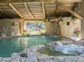 Luxury villa Colle dell'Asinello, Price all inclusive Pool Heating 30 C & area SPA h 24, near ORVIETO