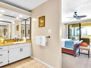NEW KBM Resorts Free CAR Kapalua Golf Villas 1-bedroom Condo With Spacious Lanai and Golf Course Views! Kgv-18t4