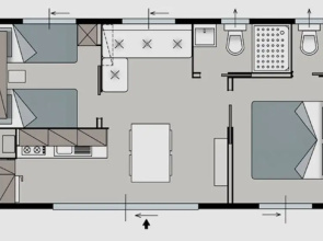 Cottage Eco House - Ideal for 4 People