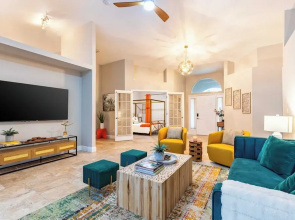 Private Pool, Firepit, Game Room Mins to Beaches + Community Amenities Casa Solara by Avantstay
