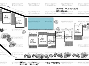 Heliopetra Studios, Small Village Close to Beaches