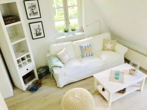 Maisonette-Fewo unter Reet, 50m zum Meer, Strandidyll Zingst