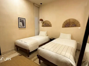 2 BR With Private Pool Spacious Green Areas by Waves Management