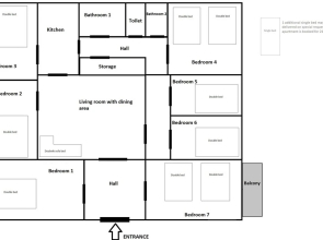 Huge apartments Smoleńsk street