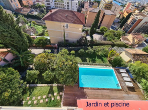 Luxurious penthouse with magnificent views over the bay of Menton 10 Peoples
