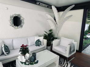 Apartament z prywatnym, krytym basenem