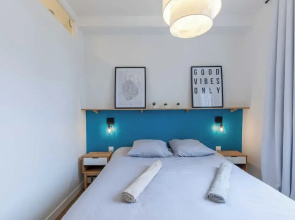 Apartment 4 People w/ Balcony 500m From the Beach