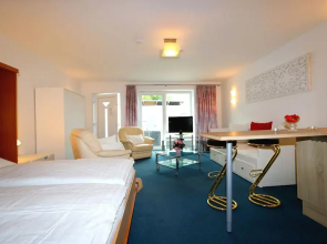 Studio Apartment With Terrace, own Parking Space and a Small Lake 500 m Away