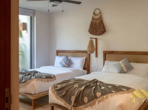 NHOA 102A Lux 2BR Condo Plunge Pool in Aldea Zama