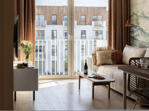 Perla Komfort nad Morzem Taras z Widokiem Strefa SPA