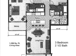 Dunes 709 - 3 Br Condo