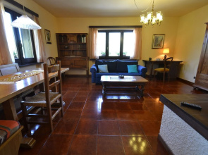 Rustic House in Mountain Surroundings and Views From a Lovely Garden