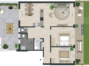 Apt VM - Havenweg 8-34 S-annala Oostr