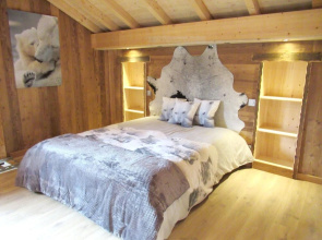 Chalet With 4 Bedrooms in Le Biot, With Wonderful Mountain View, Furnished Garden and Wifi - 10 km From the Slopes