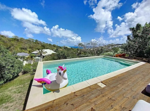 Villa Palmira, 4 min from Orient Bay beach