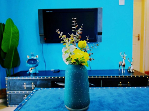 Avatar Blue Fantasy Large Queen Bed Center Futian