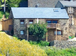 House With 5 Bedrooms in La Llagonne, With Wonderful Mountain View, Furnished Garden and Wifi - 6 km From the Slopes
