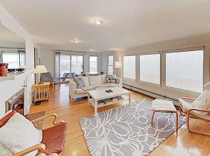 New Listing! Waterfront Haven, Adjacent To Beach 3 Bedroom Home