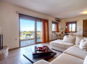 Apartment With 2 Bedrooms in Palelimnos, With Pool Access and Enclosed