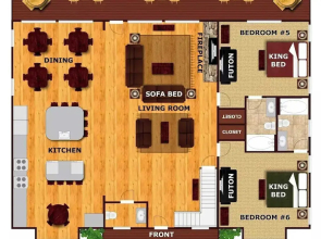 100 Guests Blackthorn Sister Smokies Homes Luxury Mountain Retreat