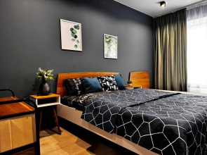 New apartment in the center for up to 10 people, with all amenities and respect