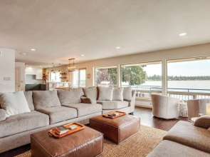 Lake Spanaway Retreat: Home w/ Private Beach!